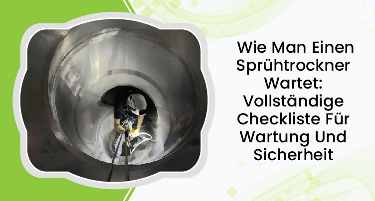 Wartung von Sprühtrocknern